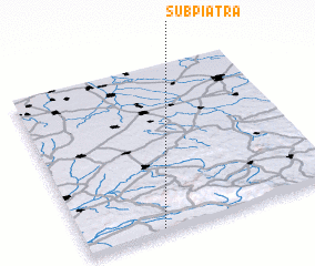 3d view of Subpiatră