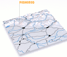 3d view of Podhoroď