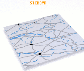 3d view of Sterdyń