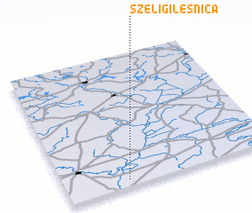 3d view of Szeligi-Leśnica