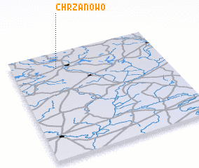 3d view of Chrzanowo