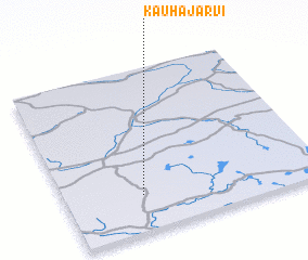 3d view of Kauhajärvi