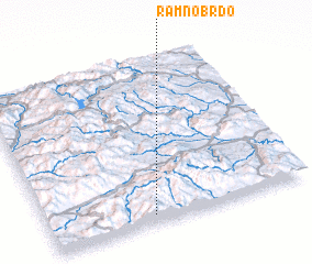 3d view of Ramno Brdo