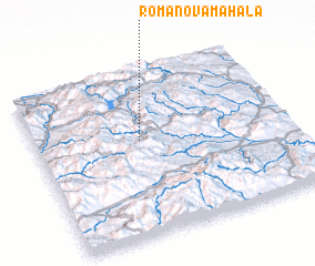 3d view of Romanova Mahala