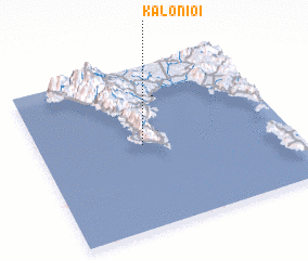 3d view of Kalonioí