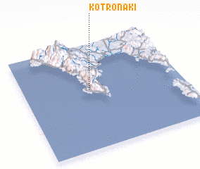 3d view of Kotronáki