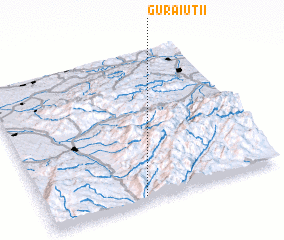 3d view of Gura Iuţii