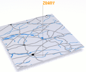 3d view of Zdany