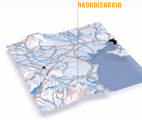 3d view of Neokaisáreia