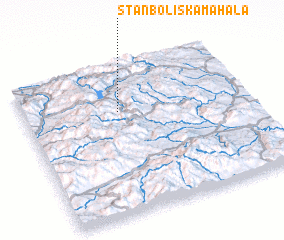 3d view of Stanboliska Mahala