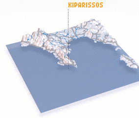 3d view of Kipárissos