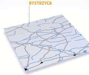 3d view of Bystrzyca