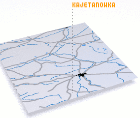 3d view of Kajetanówka
