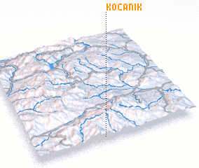 3d view of Kočanik