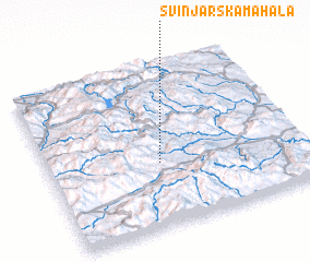 3d view of Svinjarska Mahala