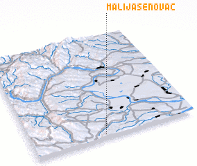 3d view of Mali Jasenovac