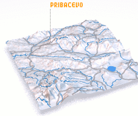 3d view of Pribačevo