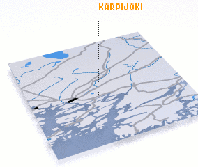 3d view of Kärpijoki