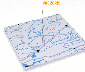 3d view of Paežeris