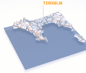 3d view of Tsikkaliá