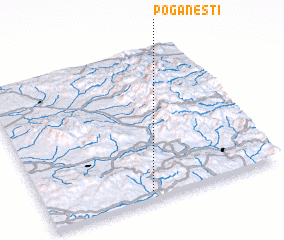 3d view of Pogăneşti