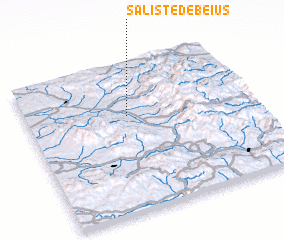 3d view of Sălişte de Beiuş