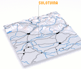 3d view of Solotvina
