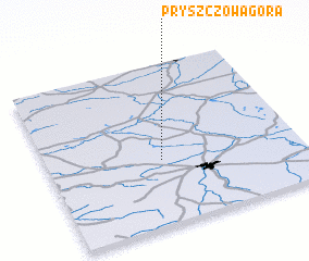 3d view of Pryszczowa Góra