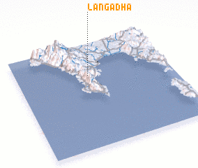 3d view of Langádha