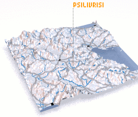 3d view of Psilí Vrísi