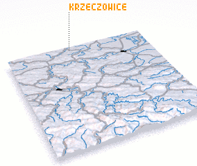 3d view of Krzeczowice