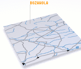 3d view of Boża Wola