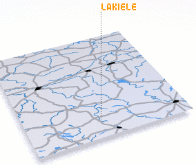 3d view of Łakiele