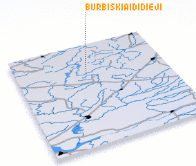 3d view of Burbiškiai Didieji