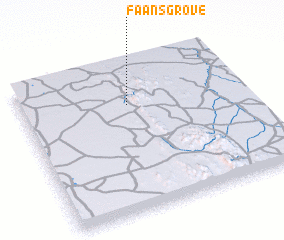 3d view of Faans Grove