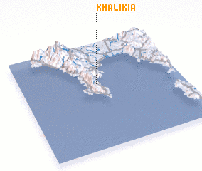 3d view of Khalíkia