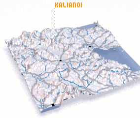 3d view of Kaliánoi