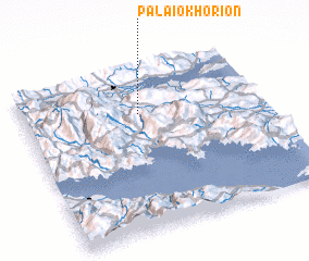 3d view of Palaiokhórion