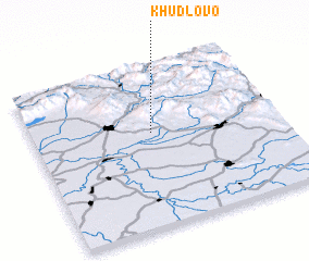 3d view of Khudlovo