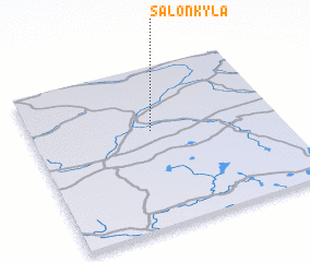 3d view of Salonkylä