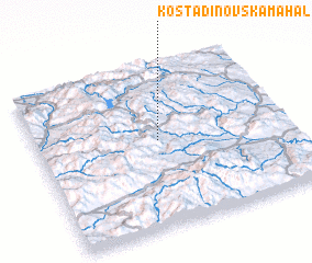 3d view of Kostadinovska Mahala