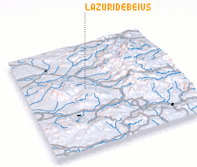 3d view of Lazuri de Beiuş