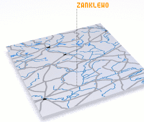 3d view of Zanklewo