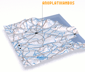 3d view of Áno Platíkambos