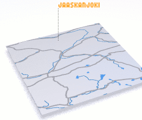 3d view of Jääskänjoki