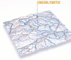 3d view of Cheshlyantsi