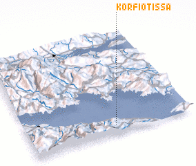 3d view of Korfiótissa