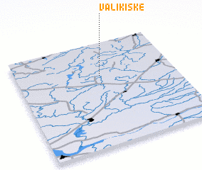 3d view of Valikiškė