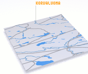 3d view of Korvaluoma