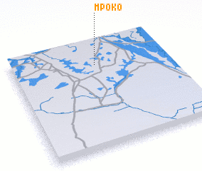 3d view of Mpoko